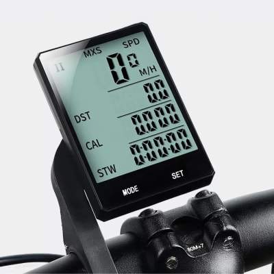 Velocímetro Odómetro Digital Inalámbrico para Bicicleta