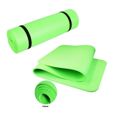 Alfombra Mat de Yoga 15mm antideslizante/Forcecl
