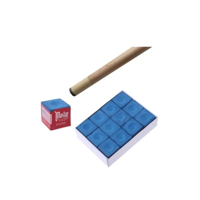 Set 12 Tizas De Pool Master Billar, Poolina