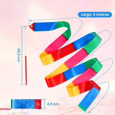 Cinta Gimnasia Ritmica 4 metros