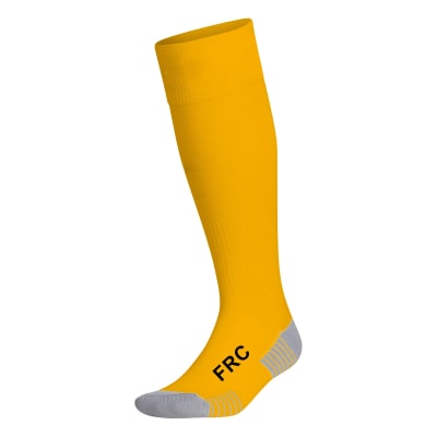 12 Pares De Medias FRC Adulto Amarillo Oro