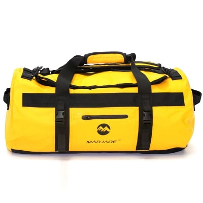Bolso Seco Dry Pack 90 Litros Impermeable Expedición Moto Amarillo