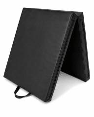 Colchoneta Deportiva para Gimnasia 100 x 50 x 5 cm Negro PU