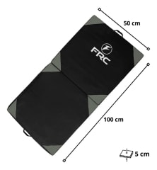 Colchoneta Deportiva para Gimnasia 100 x 50 x 5 cm Negro