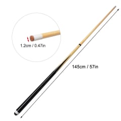 Taco Palo de Pool Ramin 145cm, Punta Atornillable 2 Tramos FRC