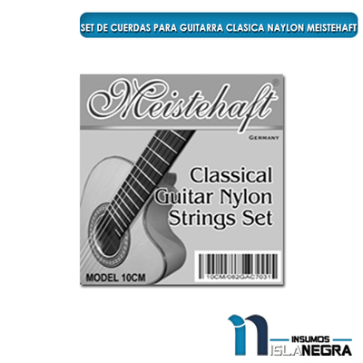 SET DE CUERDAS PARA GUITARRA CLASICA NAYLON MEISTEHAFT