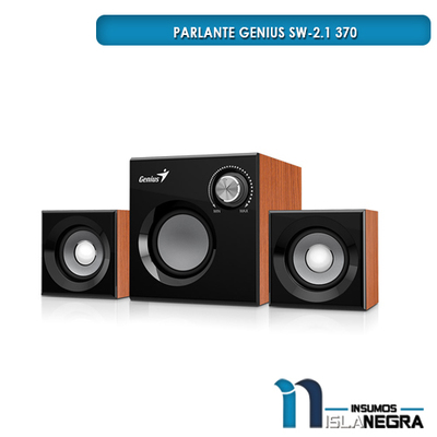 PARLANTE ALAMBRICO GENIUS SW-2.1 370 8W