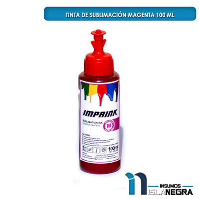BOTELLA DE TINTA PARA SUBLIMACION MAGENTA ALTERNATIVA