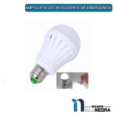 AMPOLLETA LED INTELIGENTE DE EMERGENCIA 
