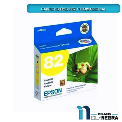 CARTUCHO EPSON 82 YELLOW ORIGINAL