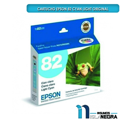 CARTUCHO EPSON 82 CYAN LIGHT ORIGINAL