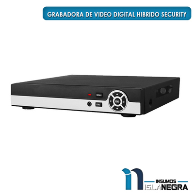 GRABADORA DE VIDEO DIGITAL HIBRIDO SECURITY