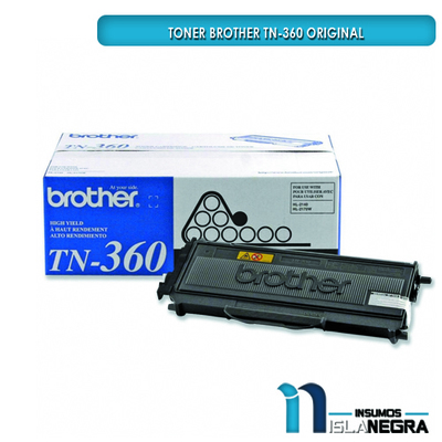 TONER BROTHER 360 NEGRO ORIGINAL