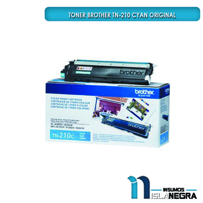 TONER BROTHER 210 CYAN ORIGINAL