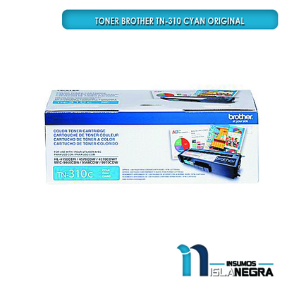 TONER BROTHER 310 CYAN ORIGINAL
