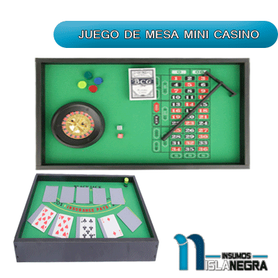 JUEGO DE MESA MINI CASINO