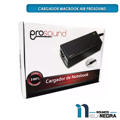 CARGADOR MACBOOK AIR PROSOUND 