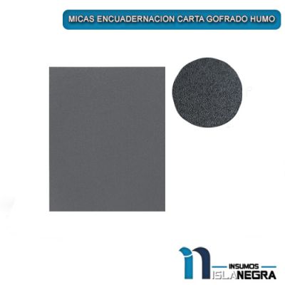 MICAS ENCUADERNACION CARTA GOFRADO HUMO