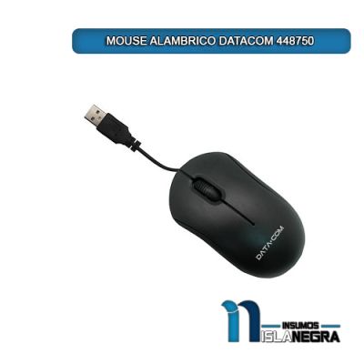 MOUSE ALAMBRICO DATACOM 448750