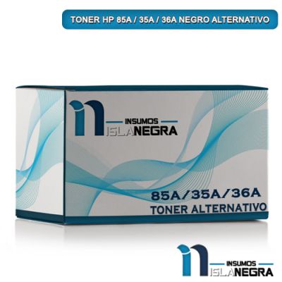TONER HP 85A / 35A / 36A NEGRO ALTERNATIVO