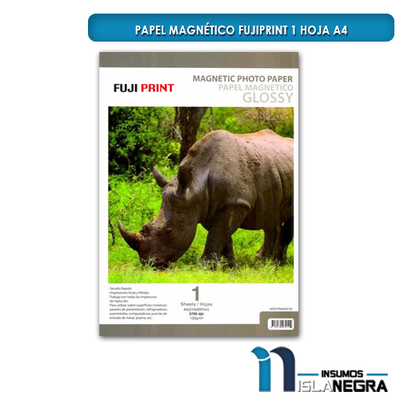 PAPEL MAGNETICO GLOSSY 120GR. (1U)