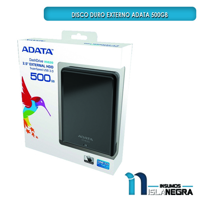 DISCO DURO ADATA 500GB USB 3.0