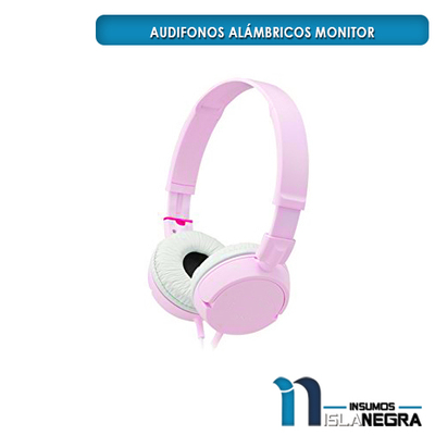 AUDIFONOS ALAMBRICOS MONITOR