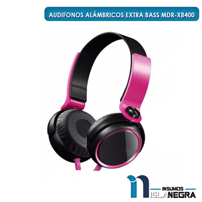 AUDIFONOS ALAMBRICOS EXTRA BASS MDR-XB400