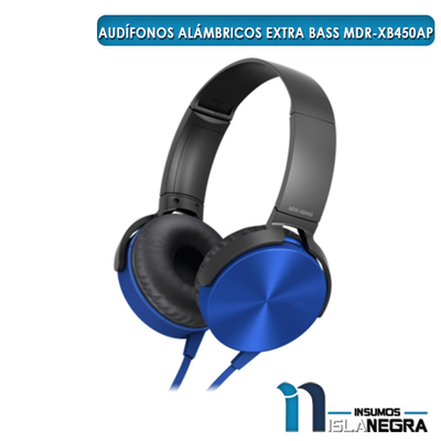 AUDIFONOS ALAMBRICOS EXTRA BASS MDR-XB450AP
