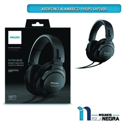 AUDIFONOS ALAMBRICO PHILIPS SHP2600 