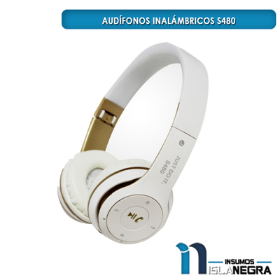 AUDIFONOS INALAMBRICOS S480 