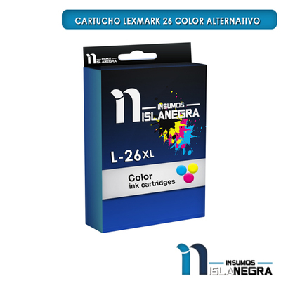 CARTUCHO LEXMARK 26 COLOR ALTERNATIVO