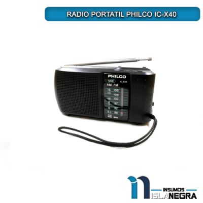 RADIO PORTATIL PHILCO IC-X40