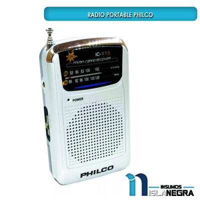 RADIO PORTABLE PHILCO IC-X15