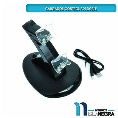 BASE CARGADOR CONTROL PS4 DOBLE