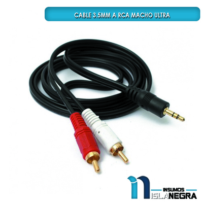 CABLE AUX A RCA MACHO ULTRA