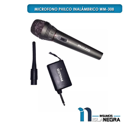 MICROFONO ALAMBRICO/INALAMBRICO PHILCO WM-308