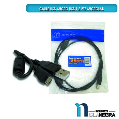 CABLE MICRO USB MICROLAB