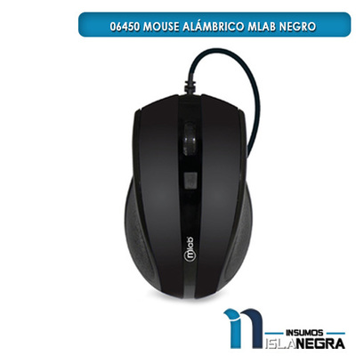 MOUSE ALAMBRICO MLAB 6450/6452