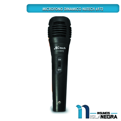MICROFONO ALAMBRICO NUTECH 6972