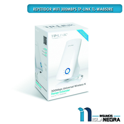EAN-13 AMPLIFICADOR WIFI 300Mbps TP-LINK WL-WA850RE
