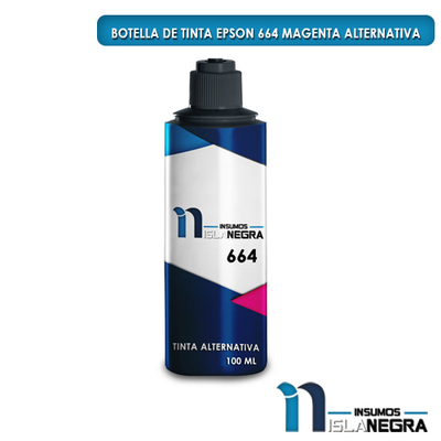 BOTELLA DE TINTA EPSON 664 MAGENTA ALTERNATIVA