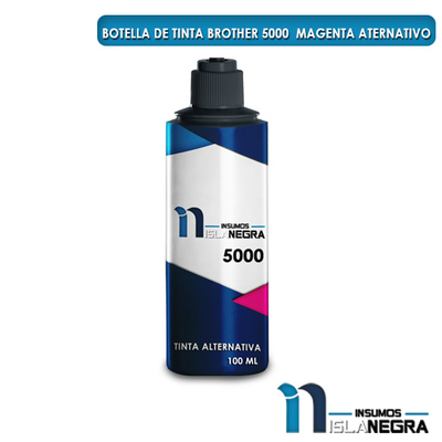 BOTELLA DE TINTA BROTHER 5000 MAGENTA ATERNATIVO
