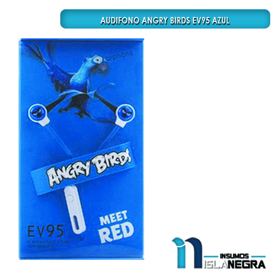 AUDIFONO ALAMBRICO ANGRY BIRDS EV95