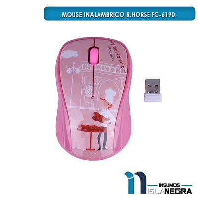 MOUSE INALAMBRICO R.HORSE RF-6190