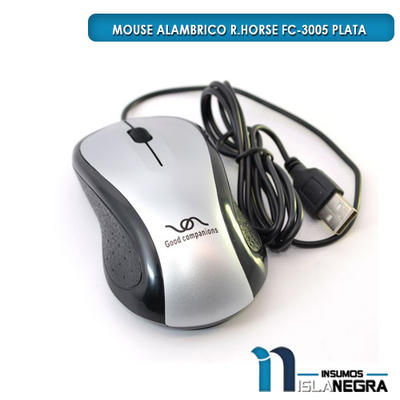 MOUSE ALAMBRICO R.HORSE FC-3005