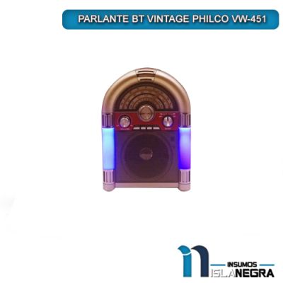 PARLANTE BT VINTAGE PHILCO VW-451