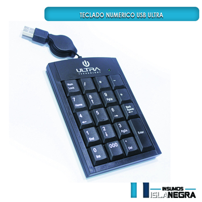 TECLADO NUMERICO USB ULTRA