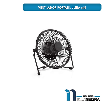 VENTILADOR PORTATIL ULTRA 6IN 
