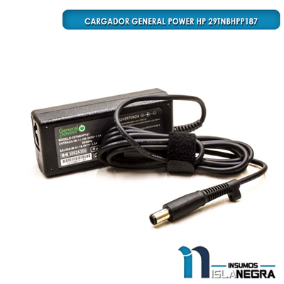 CARGADOR NOTEBOOK HP GENERAL POWER 29TNBHP187